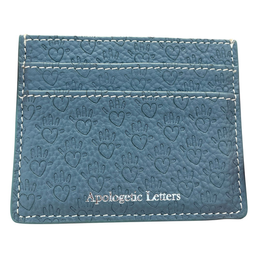 Baby Blue Logo Cardholder