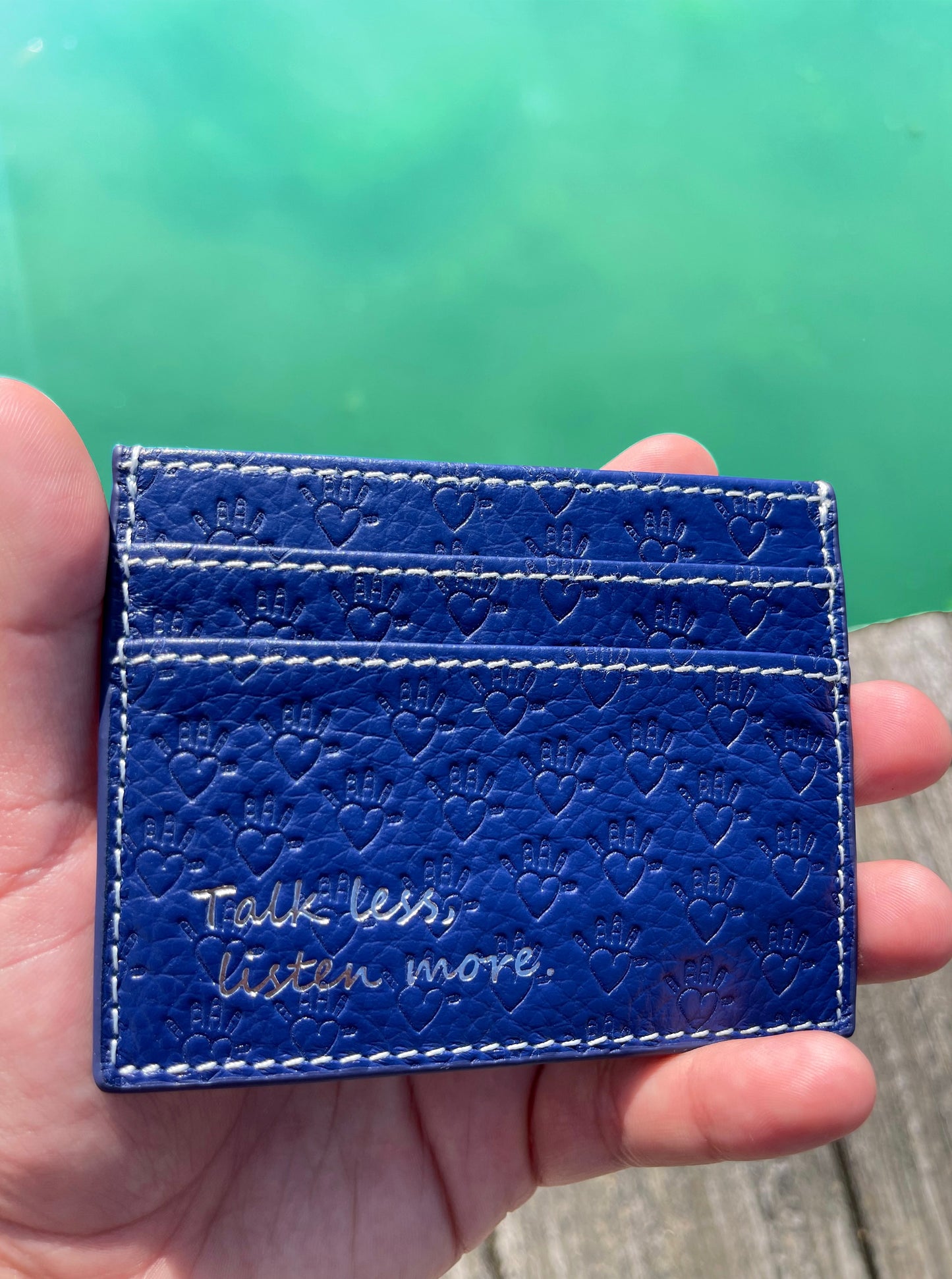 Sapphire Logo Card Holder