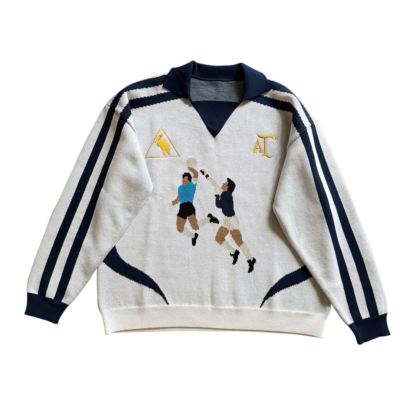 Hand of God Sweater Sample