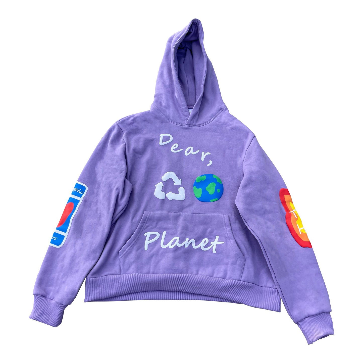 Dear Planet Hoodie - Lilac