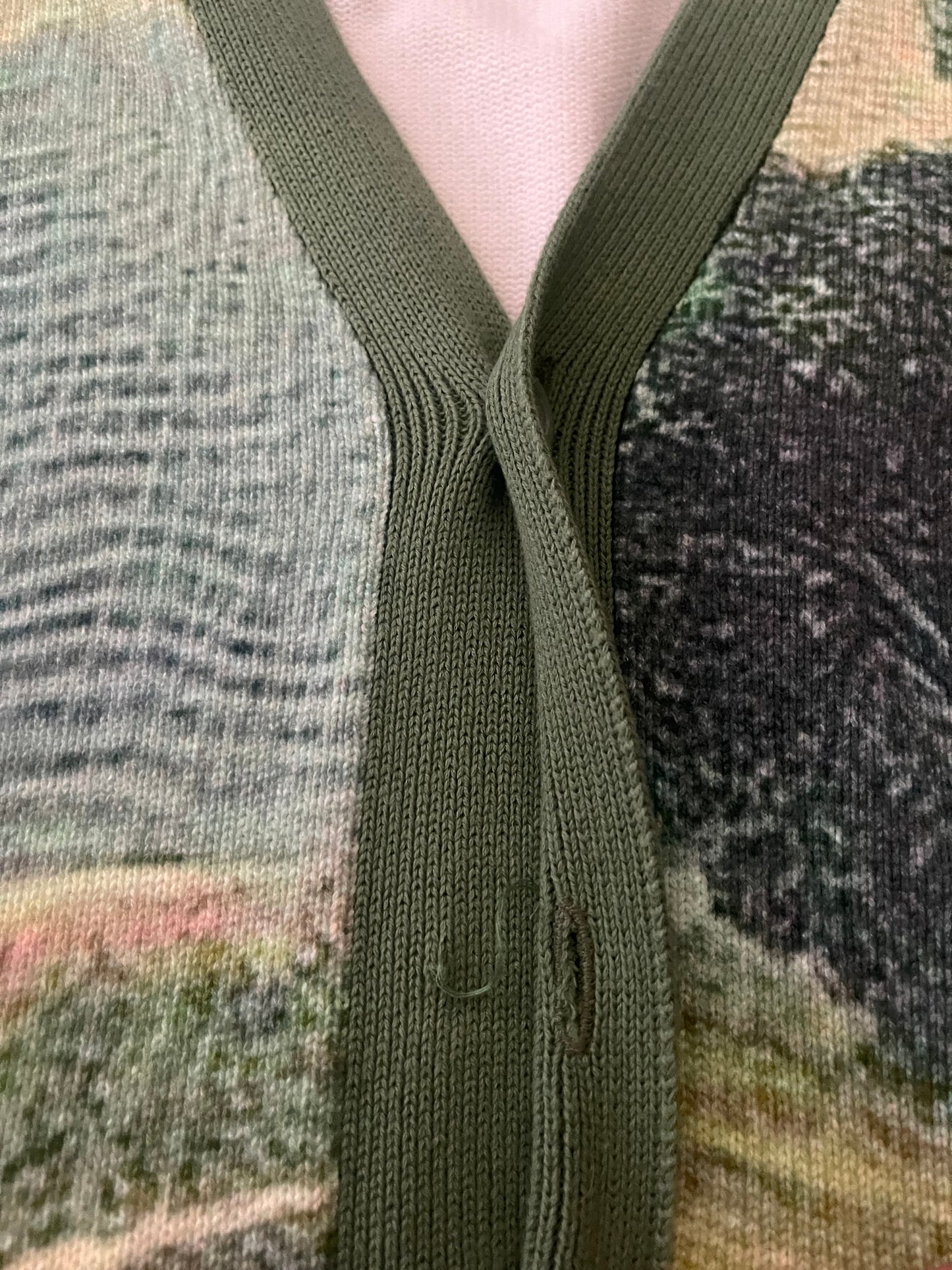 Sample Cardigan (missing button)