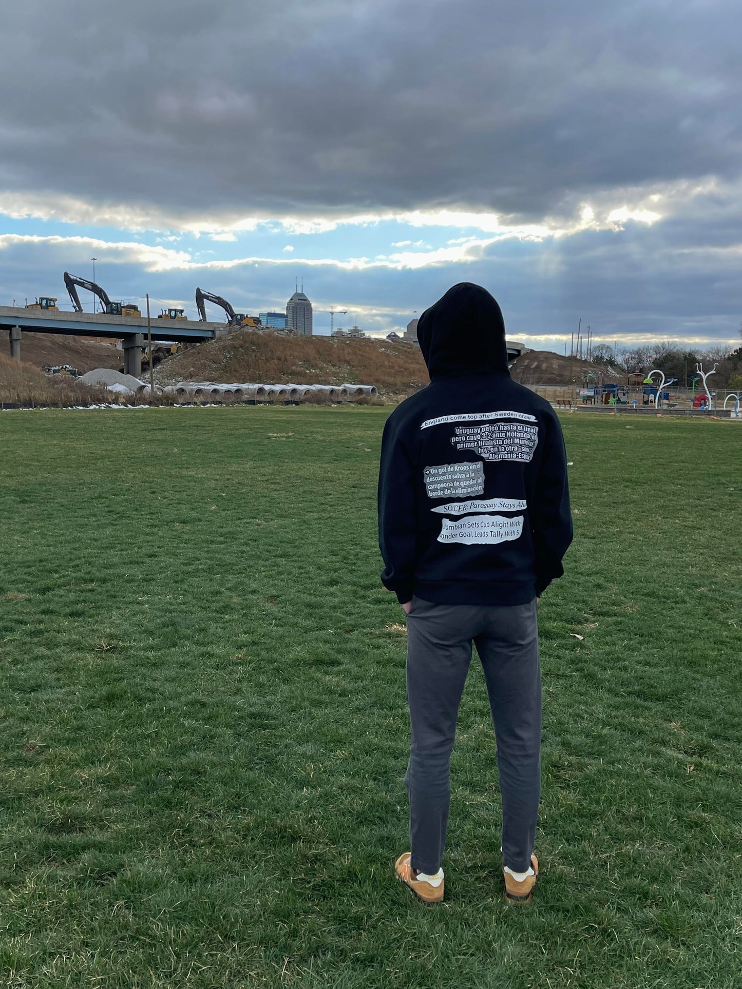 Sample Blur Hoodie