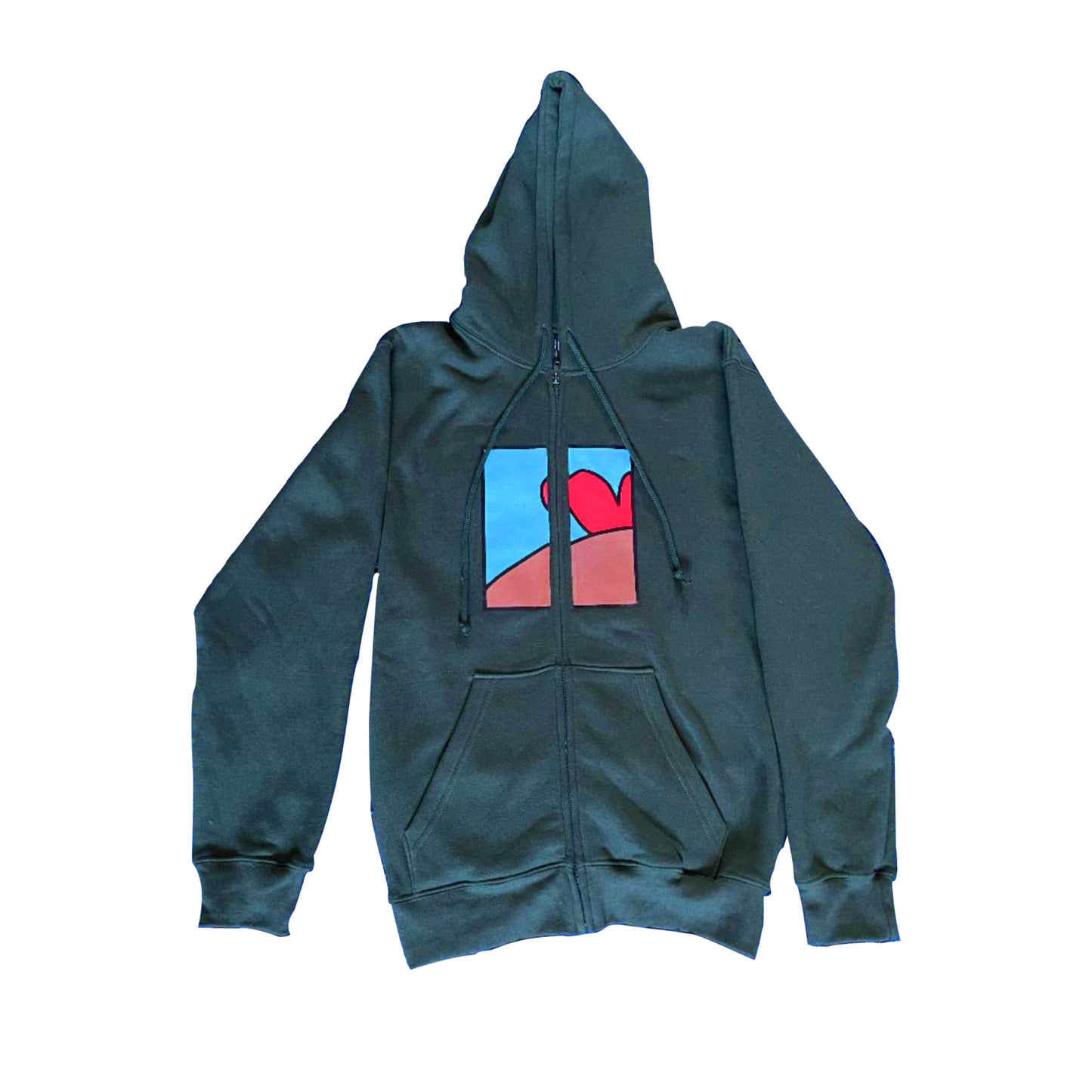 Sample Art Heart Hoodie