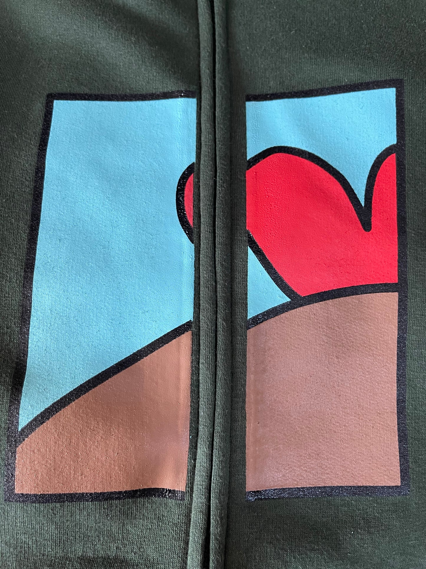Sample Art Heart Hoodie