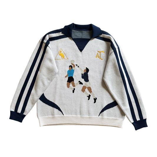Hand of God Sweater Sample