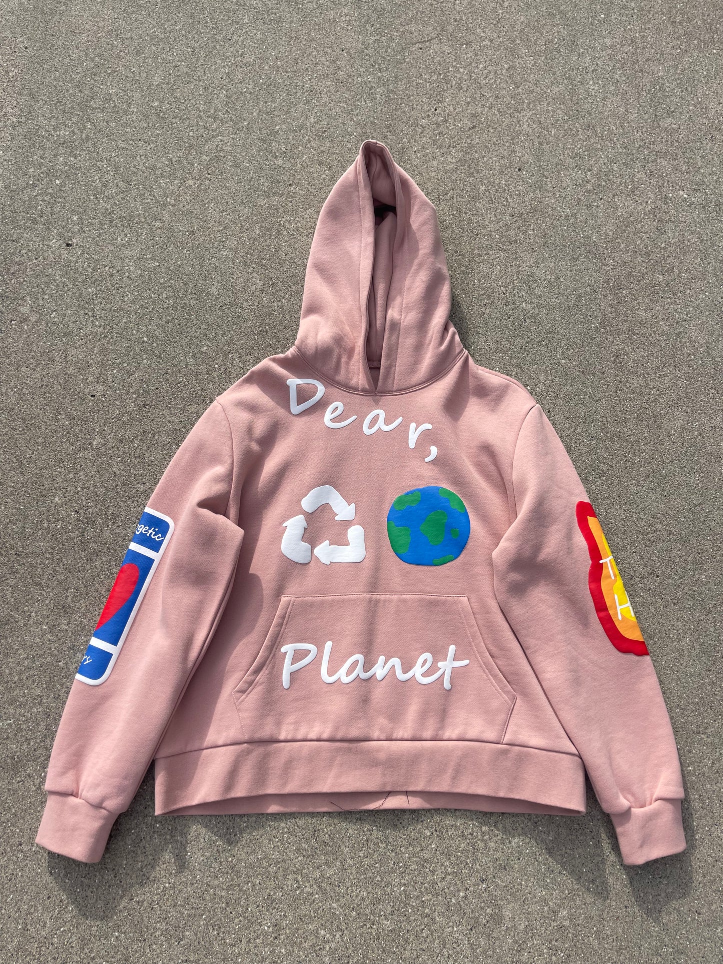 Sample Salmon Dear Planet Hoodie