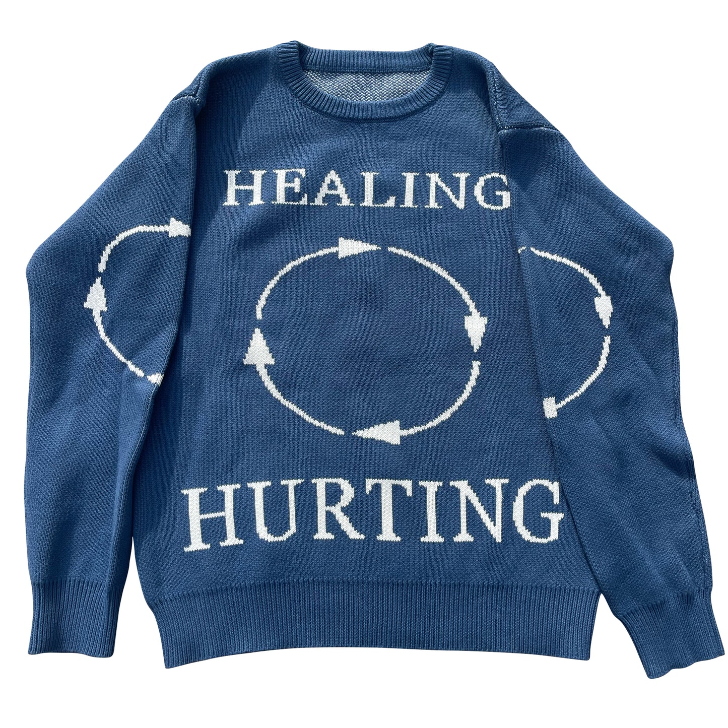 Sample Healing Hurting Sweater