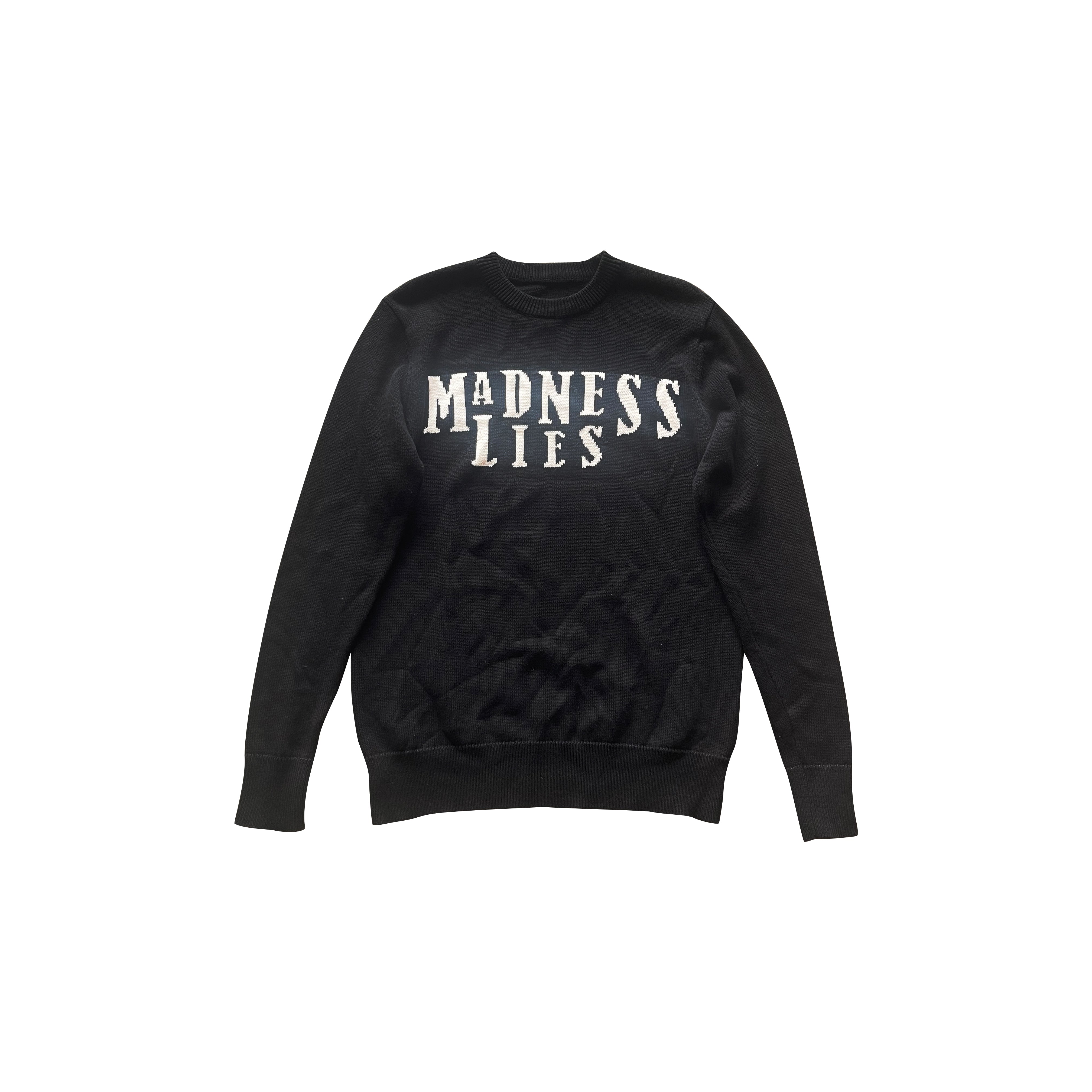 Sample Madness Lies Sweater Apologetic Letters